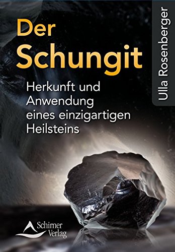 SCHUNGIT (Schungit) 6-tlg Set Anhänger mit Taschenstein + Buch (Rosenberger)